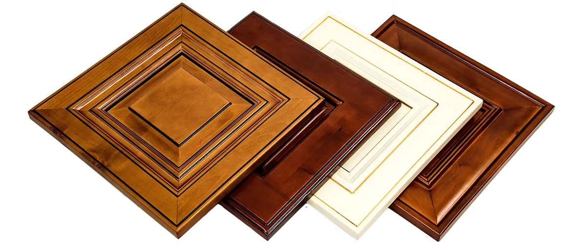 Different styles of cabinet doors