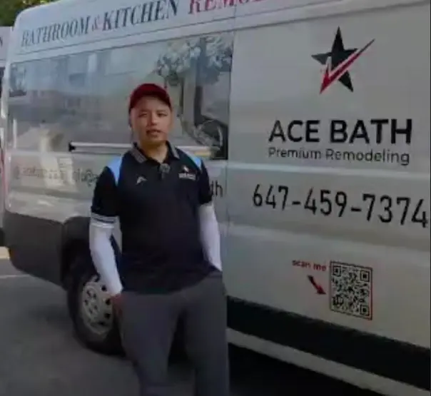 Peter, sales representative at Ace Bath